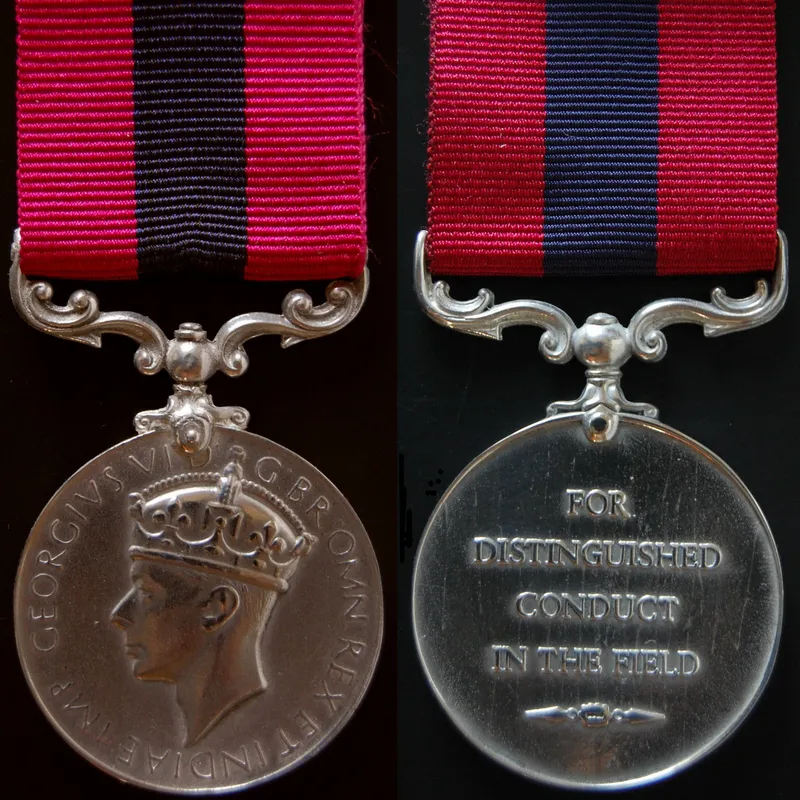 The Distinguished Conduct Medal, King George VI version